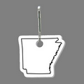 Zippy Clip & State of Arkansas Shaped Tag